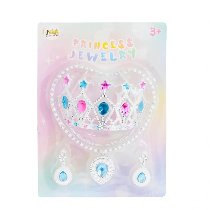 Çocuk Prenses Tacı ve Takı Seti