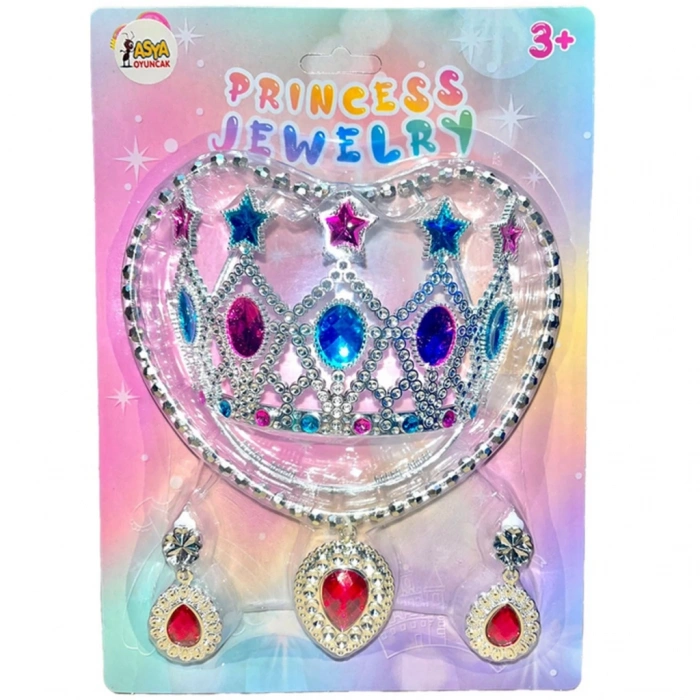 Çocuk Prenses Tacı ve Takı Seti