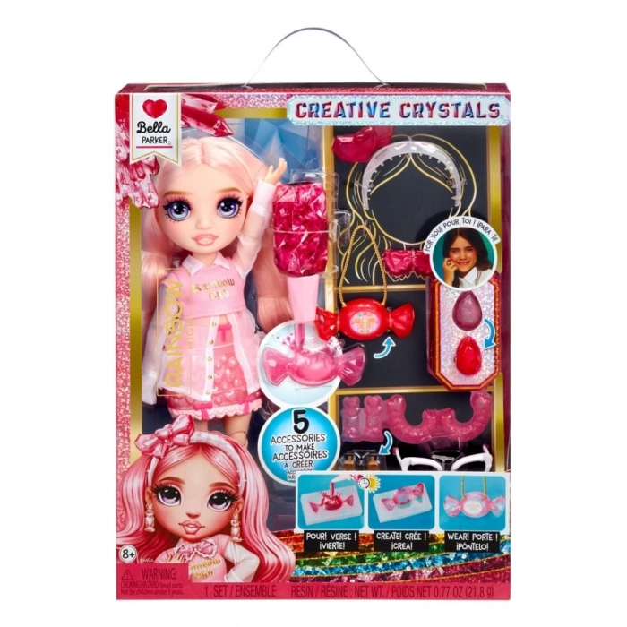 Eğitici Oyuncak Rainbow High Kristal Serisi Bebekleri
