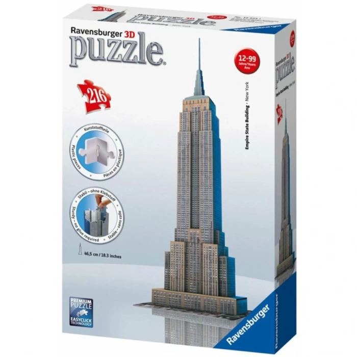 Çocuk Ravensburger Empire State Binası 3D Puzzle