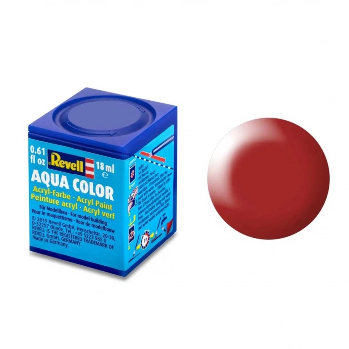 Çocuk Revell 330 - Aqua Color Fiery Red Silk - Mat Boya- 18 ml