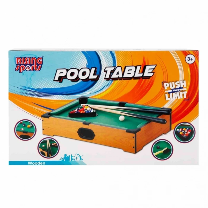 Çocuk Rising Sports Ahşap Masaüstü Bilardo