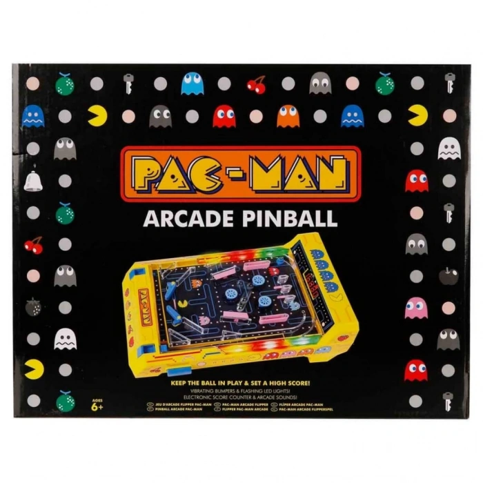 Eğitici Çocuk Sesli ve Işıklı Pac-Man Arcade Masaüstü Pinball