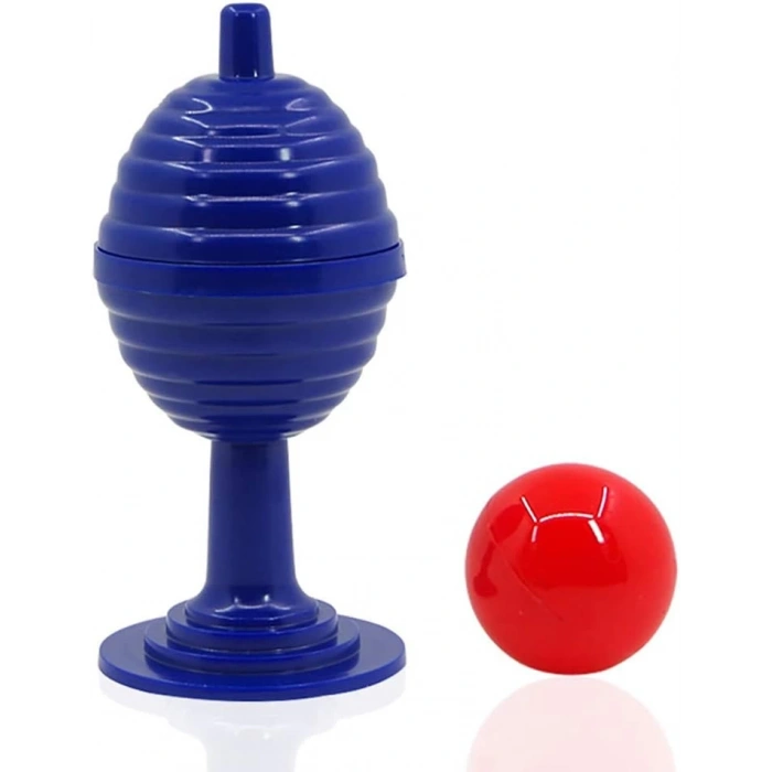 Çocuk Sihirli Mavi Renk Kupa Oyunu Top Kaybeden Gizemli Kupa