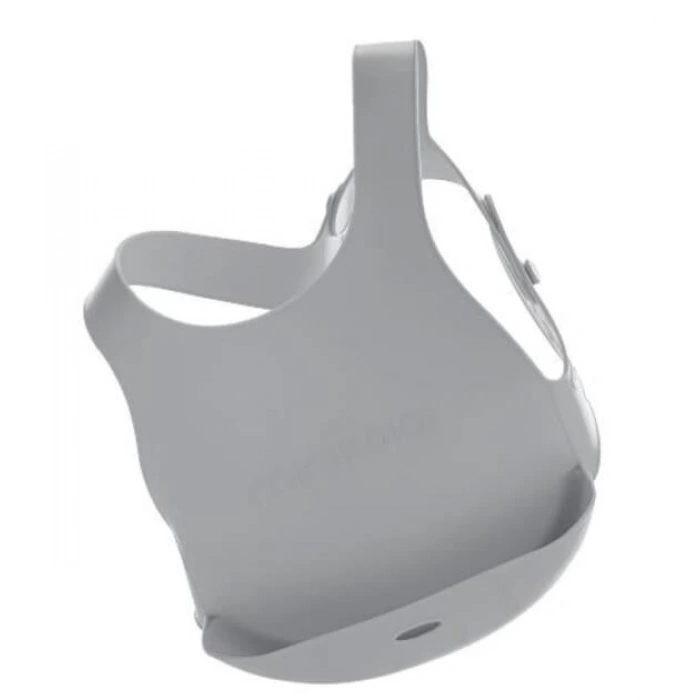 Çocuk Silikon Mama Önlüğü Powder Grey