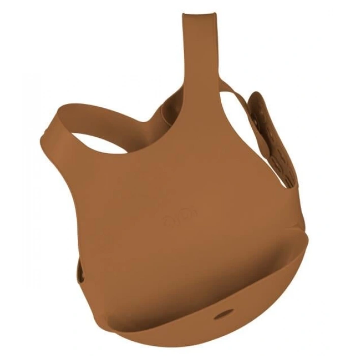 Çocuk Silikon Mama Önlüğü Woody Brown