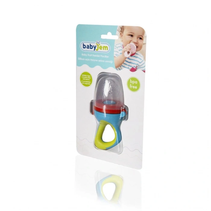 Çocuk   Silikon Uçlu Meyve Sebze Emziği 600 Turuncu