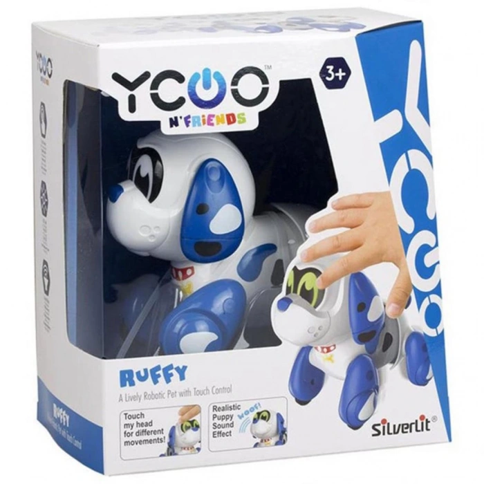 Çocuk Silverlit Ruffy Hareket ve Ses Efektli Robot Köpek