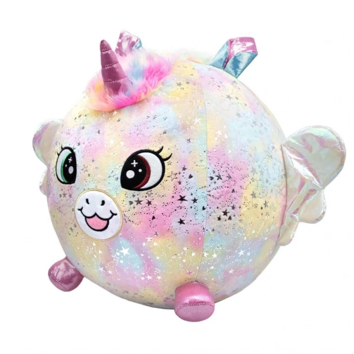 Çocuk Şişme Peluş Unicorn XXL Shiny Corns S2