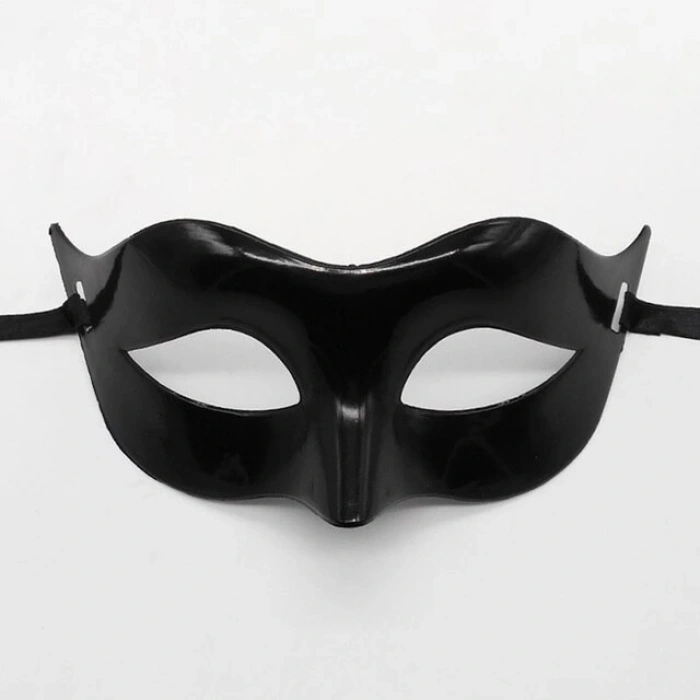 Çocuk Siyah Renk Masquerade Kostüm Partisi Venedik Balo Maskesi