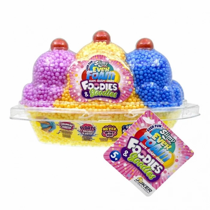 Foam Foodies Goodies Renkli ve Yumuşak Slime