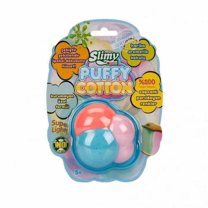 Puffy Coton Kokulu Slime 16 g Hafif ve Kokulu Eğlenceli Oyun