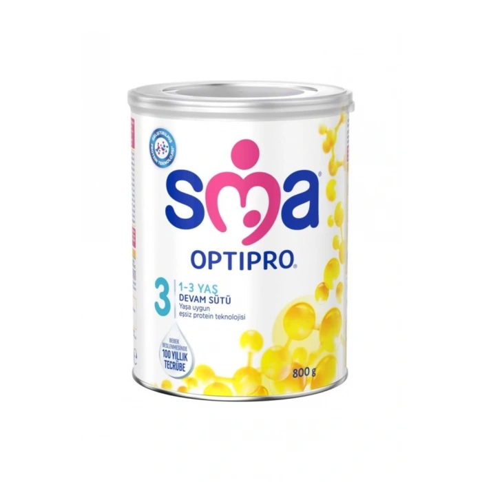 Çocuk SMA Optipro Probiyotik 3 Bebek Devam Sütü 1-3 Yaş 800 Gr