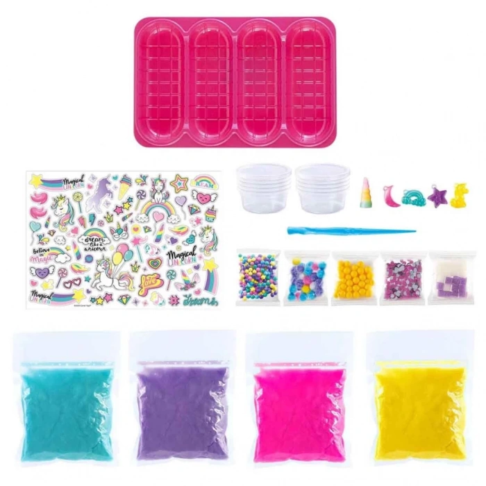 Eğitici Oyuncak  Unicorn Slime Kutusu Zeka ve Eğlenceli Aktivite Seti