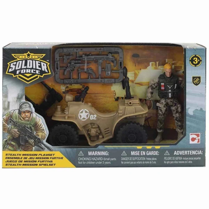 Çocuk Soldier Force Askeri Oyun Seti 45300