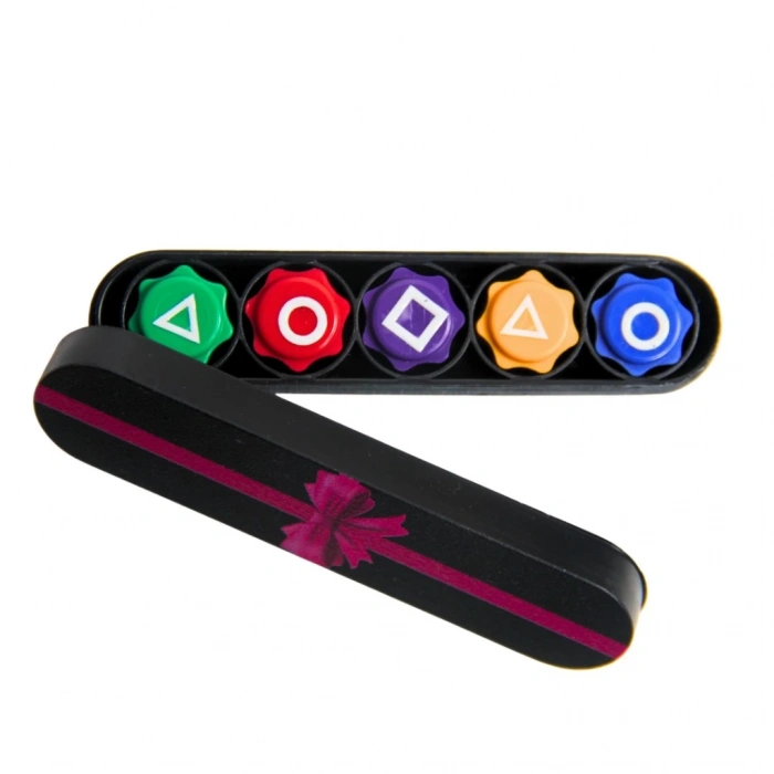 Plastik Beş Taş Oyunu Çocuklar İçin Strateji ve Zeka Geliştirici Oyun