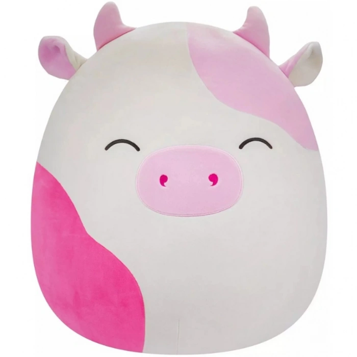 Çocuk Squishmallows Pembe İnek Caedyn 40 cm