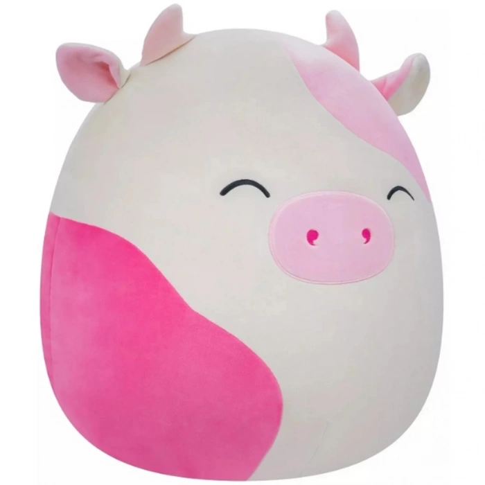Çocuk Squishmallows Pembe İnek Caedyn 40 cm