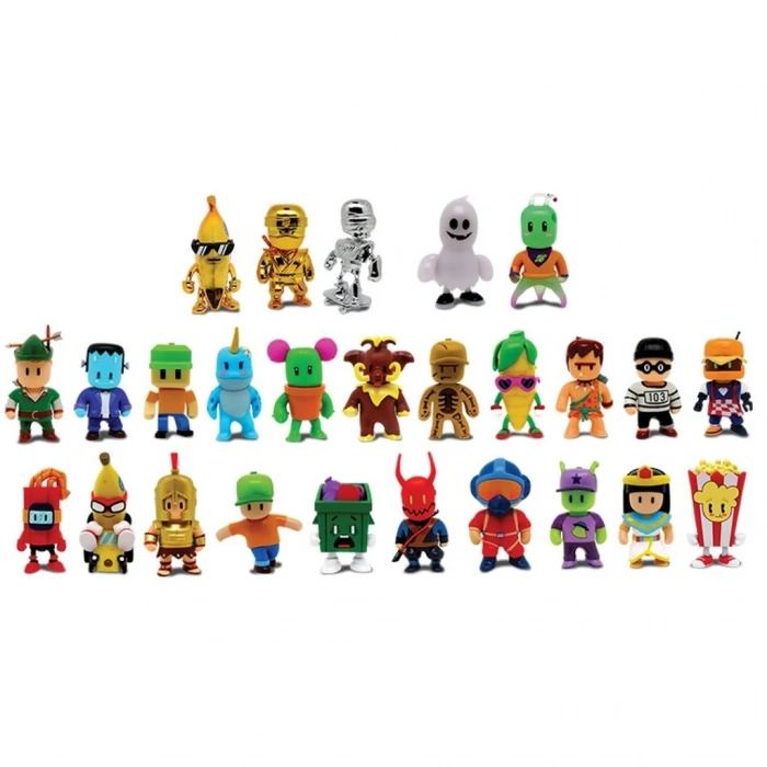 Eğitici Oyuncak Stumble Guys 3lü Mini Figür