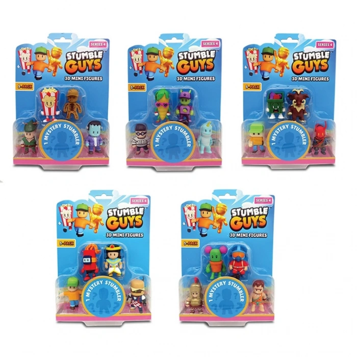 Eğitici Oyuncak Stumble Guys 5li Mini Figür S4