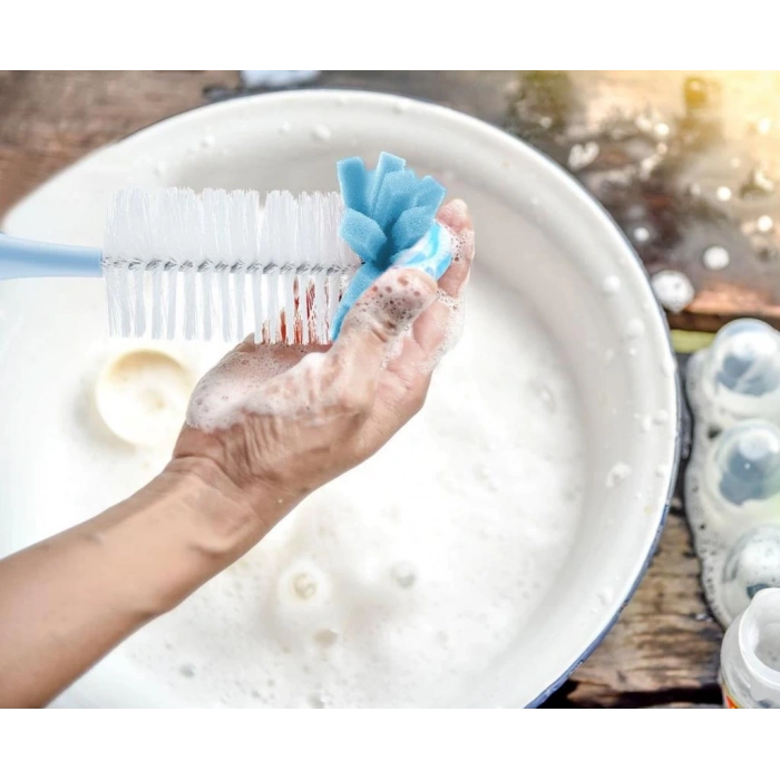 Süngerli Biberon Fırçası ile Derin Temizlik ve Bebeğiniz İçin Hijyenik Beslenme