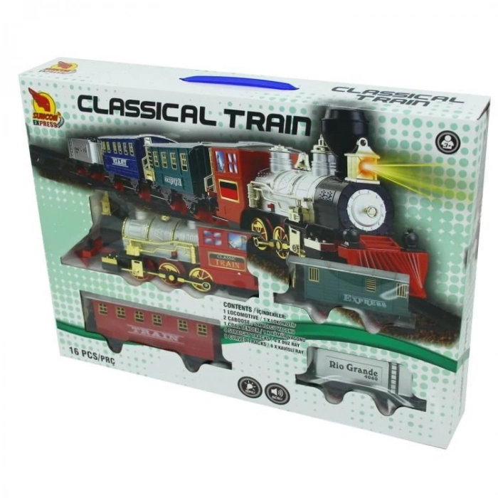  Sunman Klasik Tren Seti 16 Parça