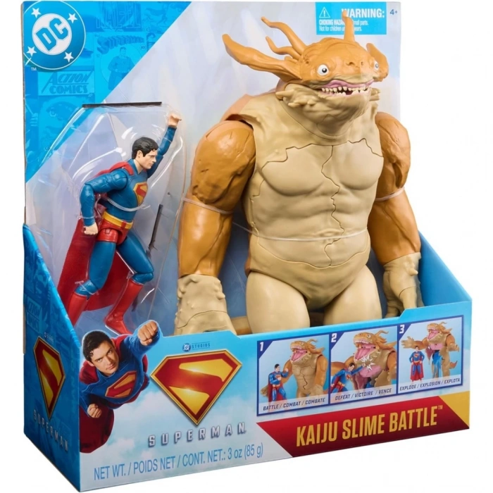 Eğitici Oyuncak Superman Kaiju Slime Figür Set