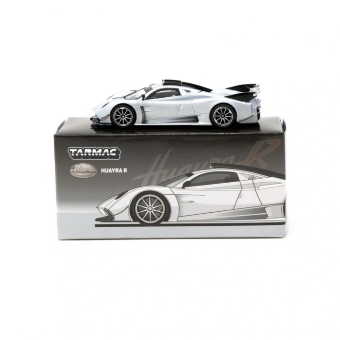 Eğitici Oyuncak Tarmac Works 1/64 Pagani Huayra R Satin Silver