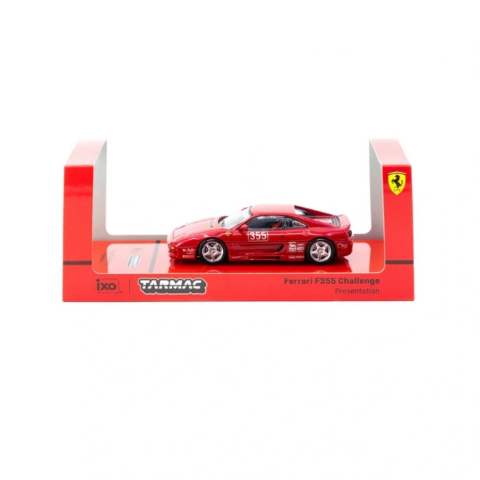 Eğitici Oyuncak Tarmac Works X iXO Models 1/64 Ferrari F355 Challenge Presentation