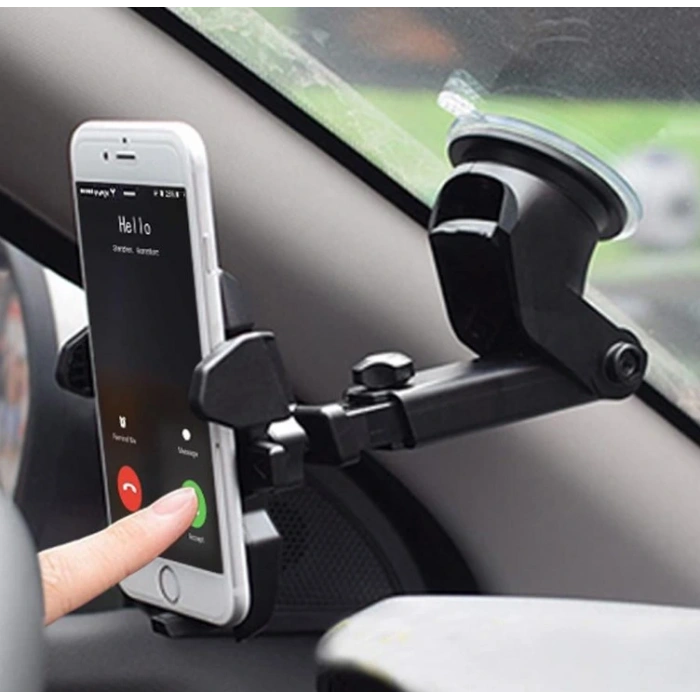 Eğitici Oyuncak Torpido Üstü Teleskopik Araç Telefon Tutucu