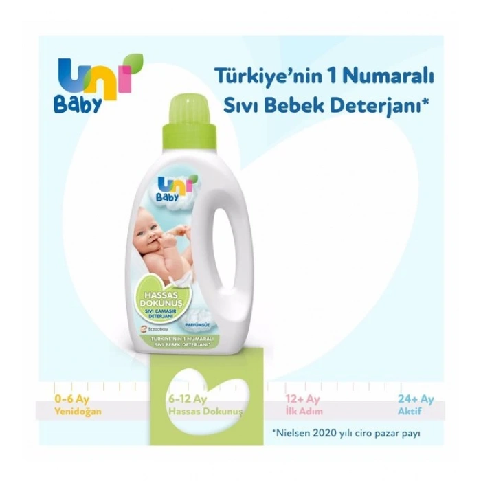 Çocuk Uni Baby Sensitive Sıvı Çamaşır Deterjanı 1500 ml