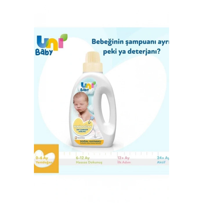  Uni Baby Yenidoğan Sıvı Çamaşır Sabunu 1500 ml