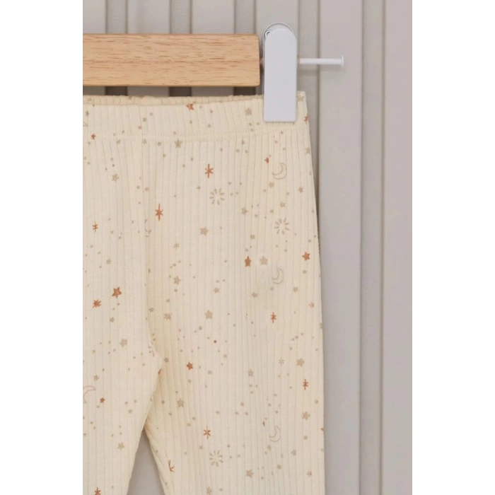 U.S.Polo Kız Bebek Zıbın Seti Krem, Konforlu ve Şık, Bebekler İçin İdeal Seçim