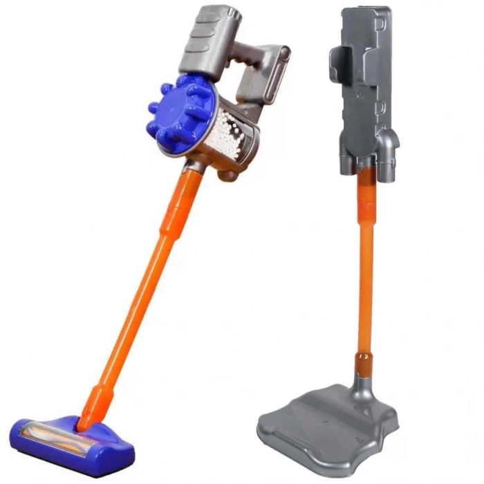  Vacuum Cleaner Pilli Kablosuz Oyuncak Dikey Standlı Elektrik Süpürgesi