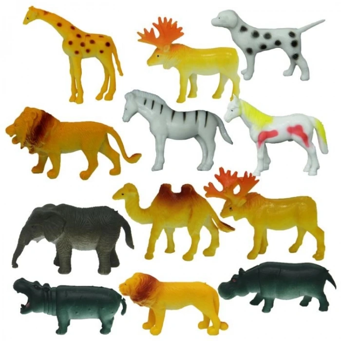 Çocuk Vahşi Hayvanlar Poşetli