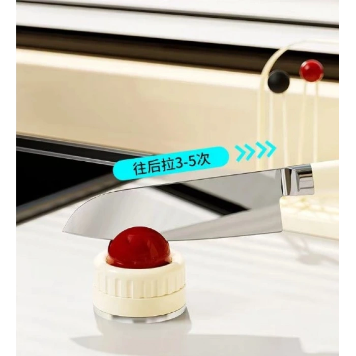 Eğitici Oyuncak Vantuzlu Bıçak Bileme  Aparatı