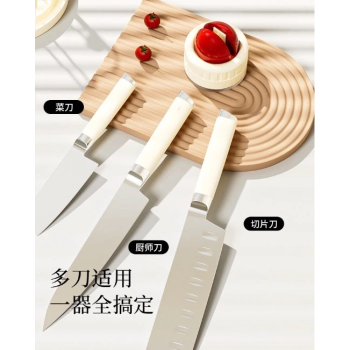 Eğitici Oyuncak Vantuzlu Bıçak Bileme  Aparatı