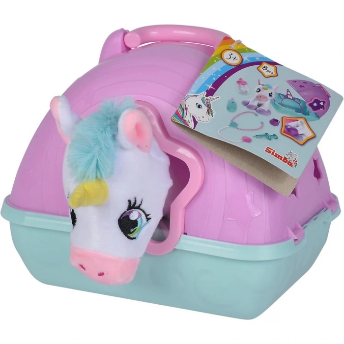 Çocuk Vet Case with Plush Unicorn