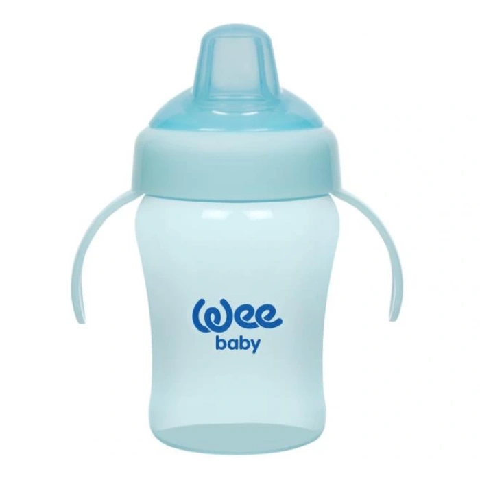 Eğitici Oyuncak  Wee Baby Colorful Akıtmaz Kulplu Antikolik Bardak 240 ml 775