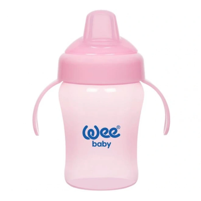 Eğitici Oyuncak  Wee Baby Colorful Akıtmaz Kulplu Antikolik Bardak 240 ml 775