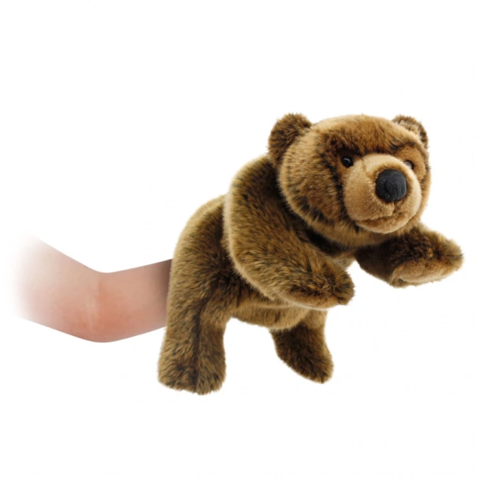 Çocuk Boz Ayı Kukla 30 cm