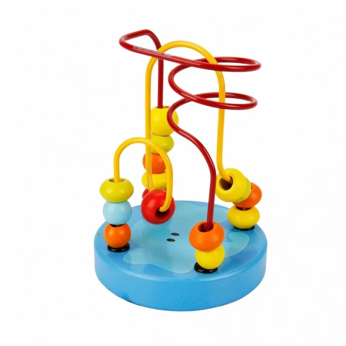 Çocuk Woody Tahta Boncuk Oyunu Orman Hayvanları S00000575