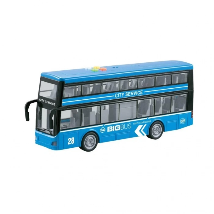  WY912A-BSesliveIşıklıÇiftKatlıOtobüs1:16-Vardem