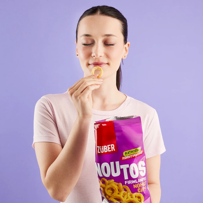 Eğitici Oyuncak Züber Noutos Fırın Nohut Cipsi 55 Gr Ekşi Krema ve Soğan