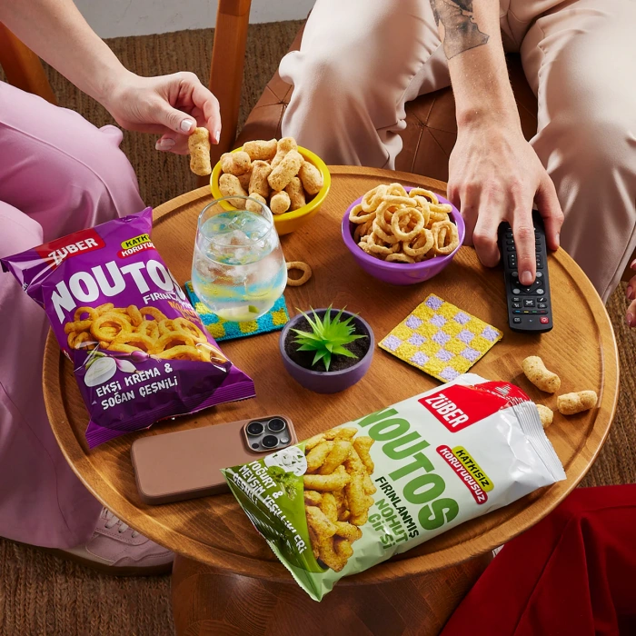 Eğitici Oyuncak Züber Noutos Fırın Nohut Cipsi 55 Gr Yoğurt ve Mevsim Yeşillikleri