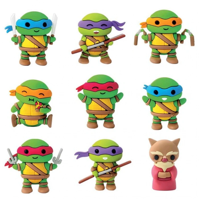 Ninja Kaplumbağalar Buddies 3D Sürpriz Figür Paketi