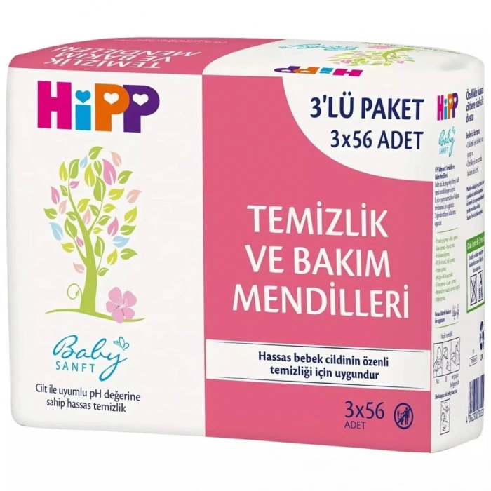 p Temizlik ve Bakım Mendili 3lü 168 Yaprak