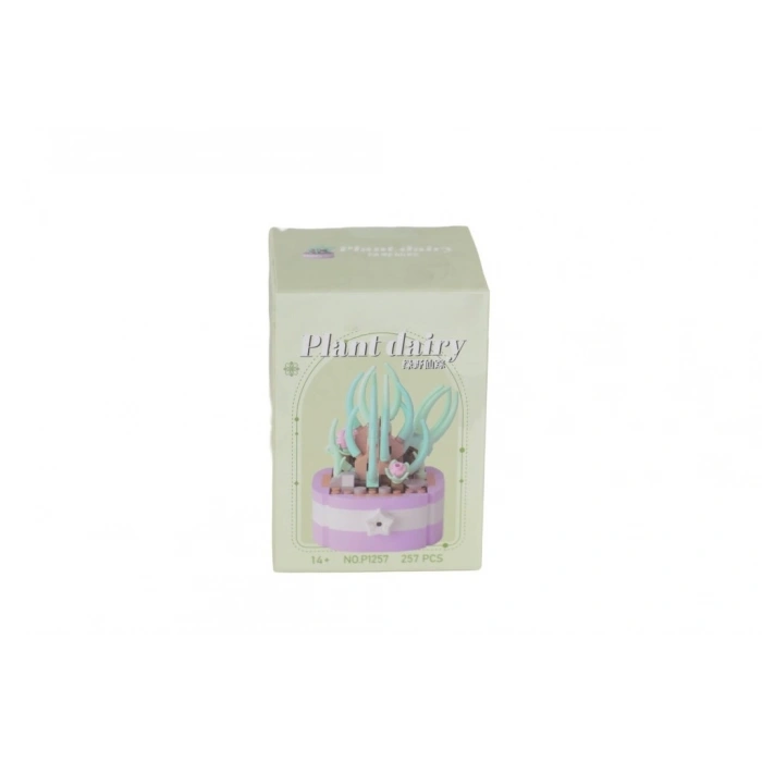 P1257 SİMÜLASYON ÇİÇEK SERİSİ 257 PARÇA BLOCK OYUNCAK