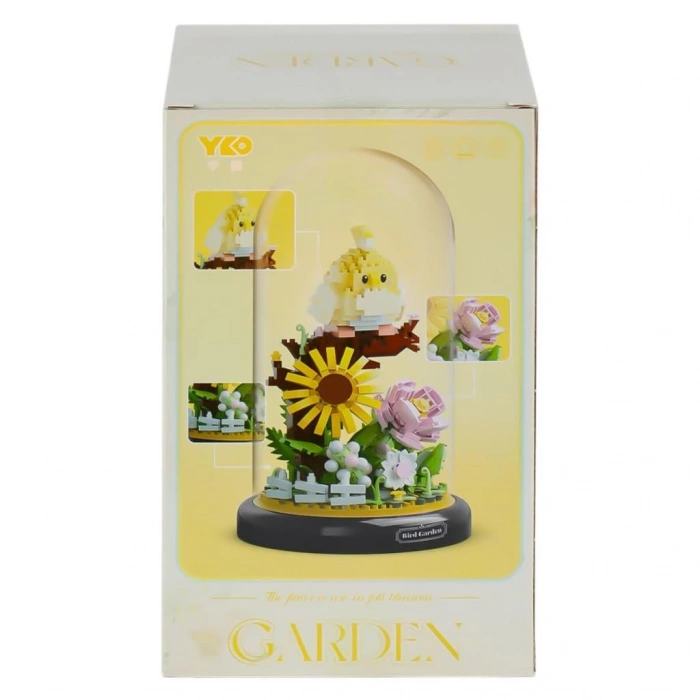 Panlos 958 Parça Fanus Çiçek – Çocuklar İçin Yaratıcı Blok Oyunu