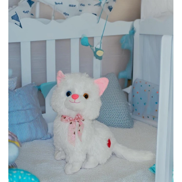 PELUŞ KEDİ 33CM HALLEY